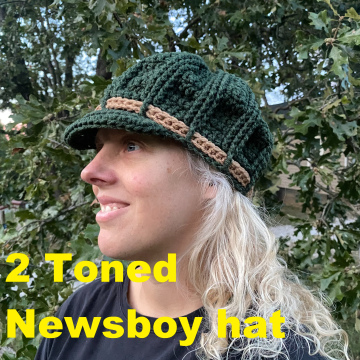 Design Your Own Newsboy Hat